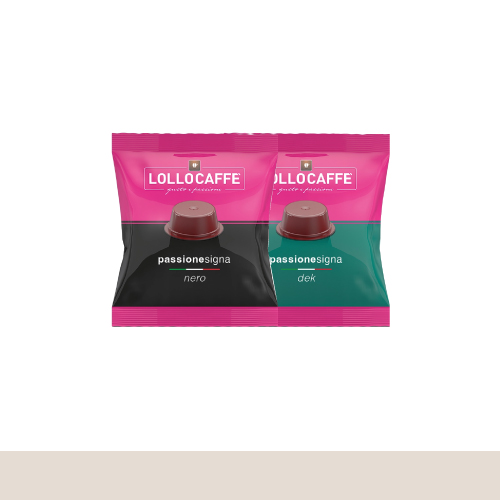 Lollo caff&egrave; Lavazza firma